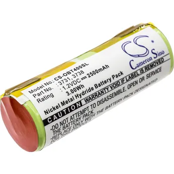 Baterie pro mobilní telefon Baterie Cameron Sino CS-OBT400SL pro Oral-B 9900 Toothbrush - neoriginální