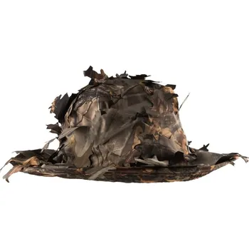 Módní doplněk JACK PYKE Klobouk 3D s listím WILDTREE - lovecké mask. S-M