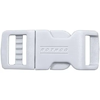 Náramek ROTHCO Přezka FASTEX na náramek střední BÍLÁ