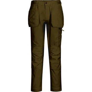 Pracovní obuv PORTWEST HOLSTER WX2 CD883 / Strečové pracovní kalhoty - olivová UK 28/EU 44