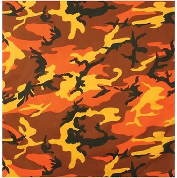Šátek ROTHCO Šátek 55 x 55 cm SAVAGE ORANGE CAMO