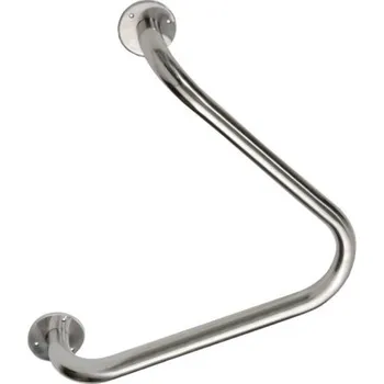 Madlo do koupelny Azp BRNO REHA madlo 400x400 mm, lesklá nerez