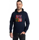 FAN LOGO NATHAN STÁTNÍ ZNAK NÁŠIVKA mikina tmavě modrá S