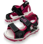 Cosmos Dívčí černé sandály 07 Barva: Černá, Velikost: 28