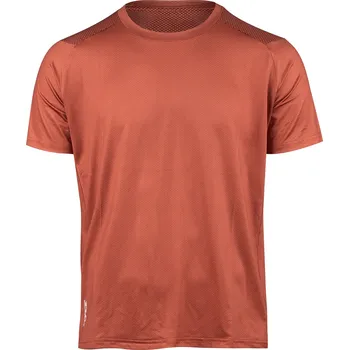 cyklistický dres Force dres MTB MOUNT krátký rukáv, cihlový - 3XL