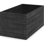 Transform černý plastový vyvýšený záhon 150 x 81 x 66cm
