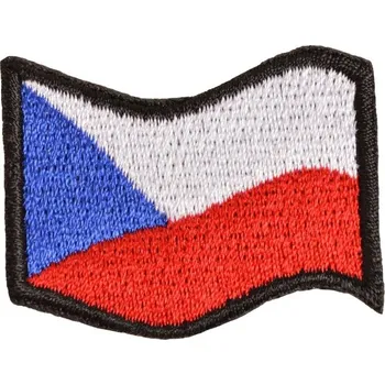 Nášivka NAVYS Nášivka ČR vlajka vlající BAREVNÁ