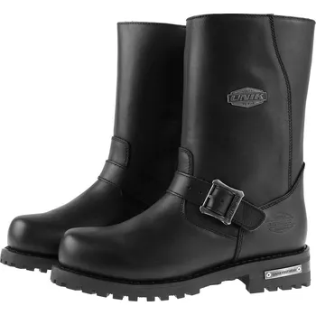 Pánská zimní obuv boty pánské UNIK - Premium Leather - Black - 10001-M