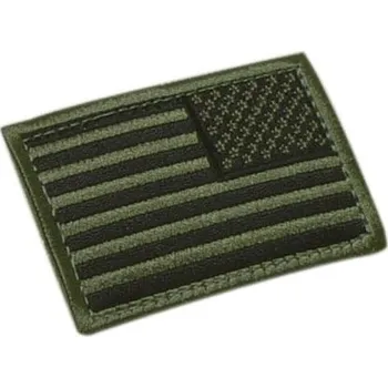 Nášivka CONDOR OUTDOOR Nášivka vlajka USA revers OLIV
