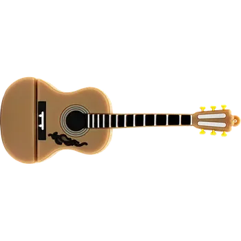 USB flash disk USB Flash disk - 64 GB - USB 3.0 - Akustická kytara - Hnědá