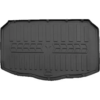 Vana do kufru Vana do kufru, gumová 3D (TPE), NISSAN Qashqai (J12) (2021-), spodní dno, Stingray