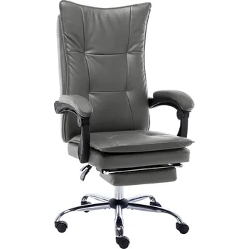 vidaXL Kancelářská židle umělá kůže [20353] Barva: antracitová