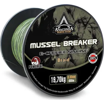 Anaconda šňůra X8 Carrier mussel breaker 0,35mm 600m