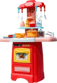 Dětská kuchyňka Aga4Kids MR6087 červená/oranžová/béžová