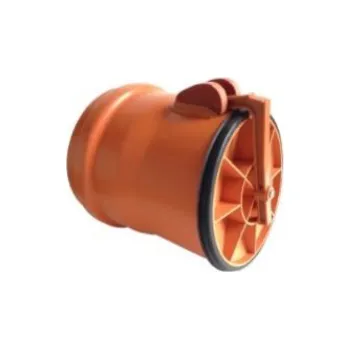 Midas KG koncová klapka DN400, s plastovým talířem, PVC