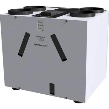 Klimatizace Thermwet VENTBOX II 400 HRV PREMIUM rekuperační jednotka 400m3/hod, stacionární, pravá