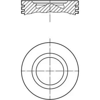 Píst motoru Píst MAHLE 007 PI 00170 000
