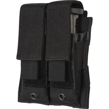 ROTHCO Pouzdro MOLLE na dva zásobníky ČERNÉ