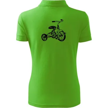 Dámská košile Tříkolka dětská - Polokošile dámská Pique Polo - S ( Apple Green )
