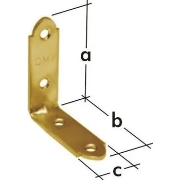 Úhloměr Úhelník úzký KW4, 75x75x17mm