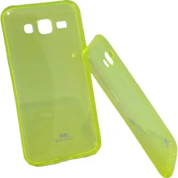 Pouzdro na mobilní telefon Pouzdro Roar Transparent Tpu Case Samsung J500 Galaxy J5 žluté