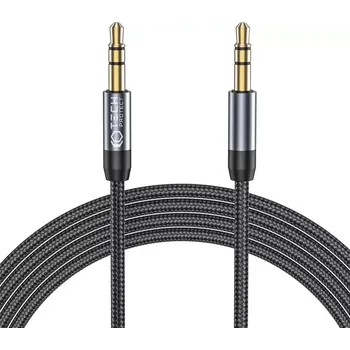 Audio redukce TECH-PROTECT ULTRABOOST AC-003 Kabel AUX mini Jack 3,5mm 150cm černý