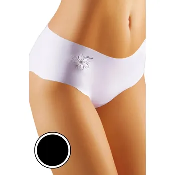 Kalhotky Dámské kalhotky Flower black - EMILI černá L