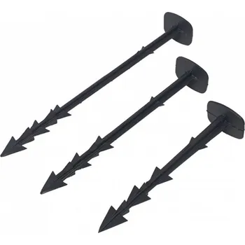 Mulčovací textilie Covernit Plastový upevňovací kolík pro zahradní a zemní textílie 12,5 cm