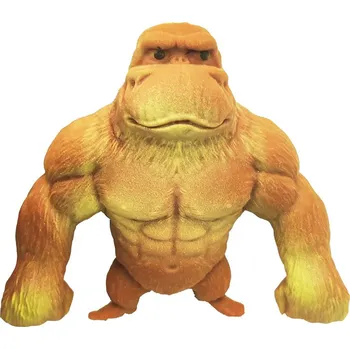 Dětský míč Gorila strečová natahovací 13 cm Barva: Hnědá