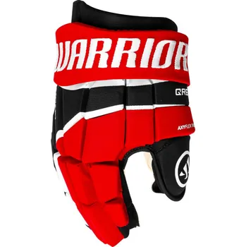 Hokejové rukavice Hokejové rukavice Warrior Covert QR6 Team Black/Red Junior 10 palců