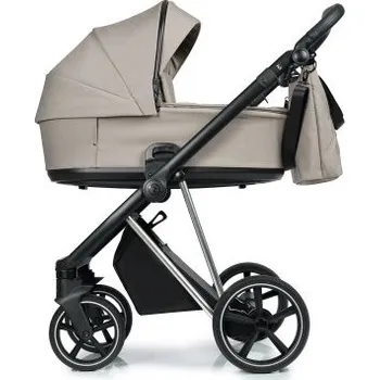 Kočárek Roan Ivi Vintage Kombinovaný kočárek 2v1 - Black/Hazel