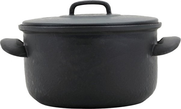 BELIS Smaltovaný hrnec s ETC uvnitř a s poklicí ø 24 cm - 5.5 l - BSE