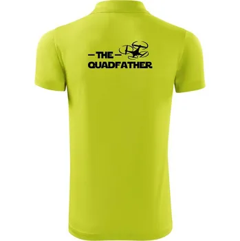 Pánská košile Dron quadfather - Polokošile Victory sportovní (dresovina) - S ( Limetková )