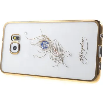 Pouzdro na mobilní telefon Pouzdro Diamonds TPU iPhone SE 2020 Peříčko