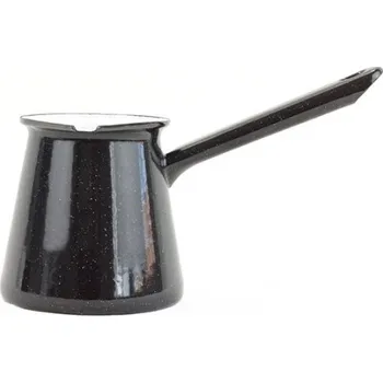 Džezva VEF Smaltovaná džezva na kávu černá ø 9 cm - 0.4 l STANDARD černý | BELIS