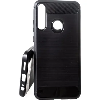 Pouzdro na mobilní telefon Pouzdro Forcell CARBON Xiaomi Redmi Note 9 černé
