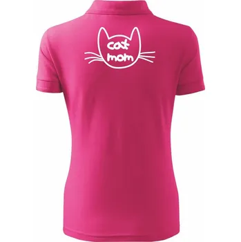 Cat dad / mom - Polokošile dámská Pique Polo - S ( Purpurová )