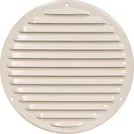 Ventishop KVMRbz 200 kulatá kovová mřížka se síťkou proti hmyzu, béžová