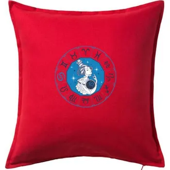 Polštář Souhvězdí rak barevné - Polštář 50x50 - 50x50 - Pouze potah ( Červená )