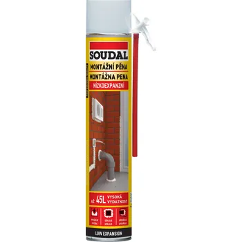 Montážní pěna Soudal Montážní pěna nízkoexpanzní 1100310 750 ml