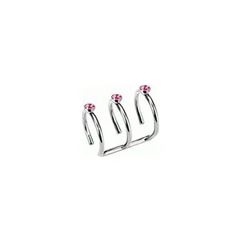 Piercing Steel Edge fake piercing 06-ROSE