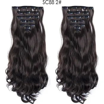 Paruka Syntetický ombre příčesek | 55 cm - SC88-2