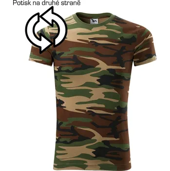 Pánské tričko Daddy - Daddys girl - Army CAMOUFLAGE - 3XL ( Hnědý maskáč )