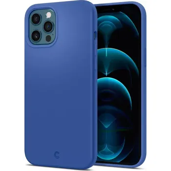 Pouzdro na mobilní telefon Pouzdro Spigen Cyrill Silicone Iphone 12/12 Pro - Linen Blue