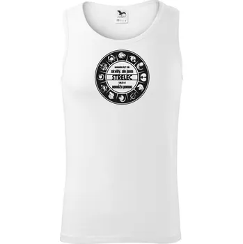 Nesnáším být tak skvělý - Střelec - Tílko pánské Core - XL ( Bílá )