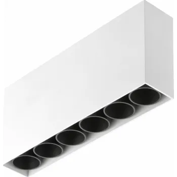 Bodové svítidlo LED svítidlo ARTEMIDA, 15 W, 1420 lm, AC 220–240 V, 50/60 Hz, PF 0,9, Ra≥80, IP20, IK08, 4000 K, 38°, obdélník, bílé