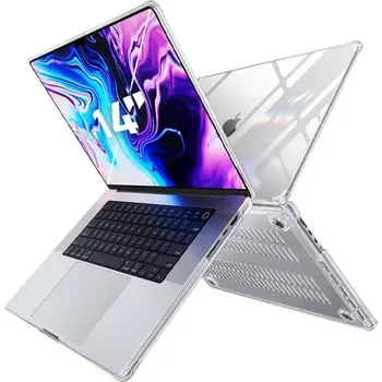 Pouzdro Supcase Unicorn Beetle CLEAR MacBook Pro 14 (2021-2024) - Čirá
