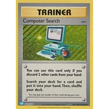 Sběratelská karetní hra Pokémon CLB 020/034 Computer Search - Trading Card Game Classic