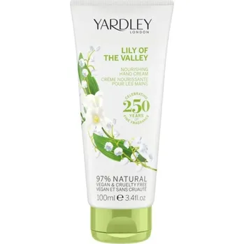 Sprchový gel YARDLEY London Lily of The Valley hand cream 100ml hydratační krém na ruce Konvalinka
