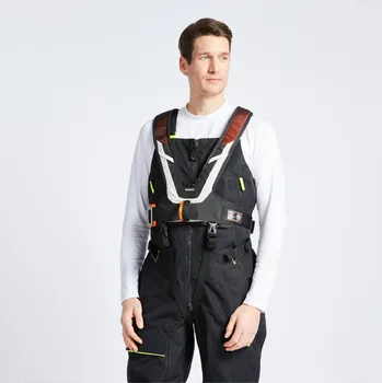 Úvazek TRIBORD Bezpečnostní postroj na loď černo-šedý ČERNÁ|ŠEDÁ